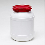 CurTec Voerton met Schroefdeksel Rood/Wit 26 ltr