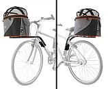 DoggyRide Draagtas Cocoon Antraciet/Zwart XL