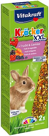 Vitakraft Kräcker Original XXL konijn - fruit en groente 2 st