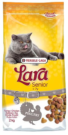 Lara kattenvoer Senior Kalkoen & Kip 2 kg