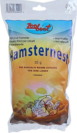 Zoobest hamsterwol <br>4-kleuren 30 gr