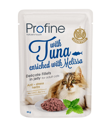 Profine kattenvoer Fillets in Jelly Adult Tuna 85 gr