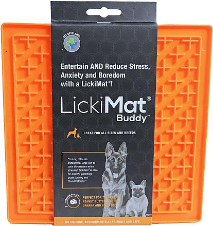 Lickimat Buddy Oranje 20 cm