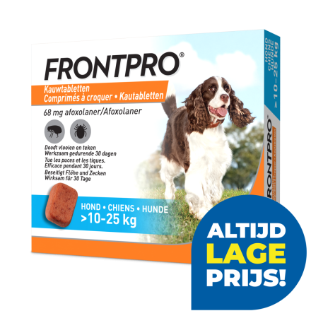 FRONTPRO Kauwtabletten Hond <br>L 3 st