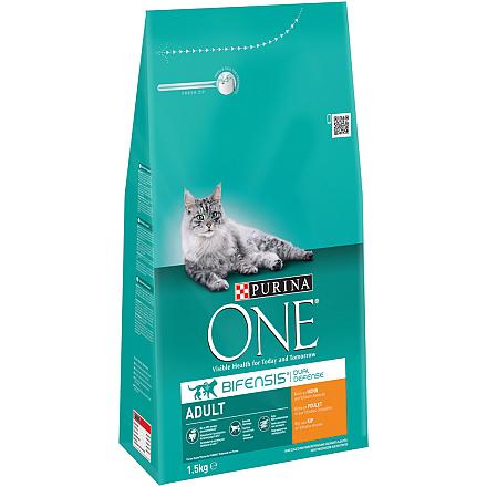 One kattenvoer Adult kip en volkoren granen 1,5 kg