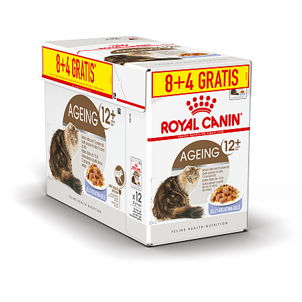 Royal Canin Kattenvoer Ageing 12+ Gravy 85 gr 8+4