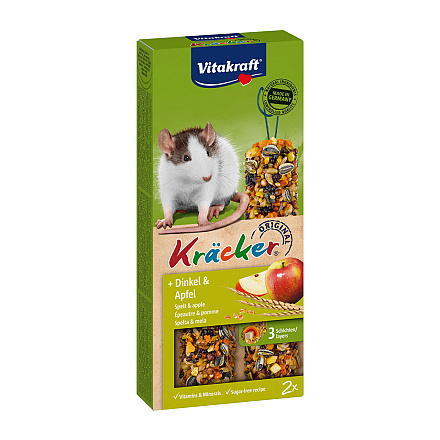 Vitakraft Kräcker Original rat - spelt en appel 2 st