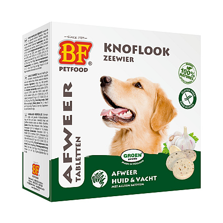 BF Petfood Knoflook Tabletten Zeewier 55 st