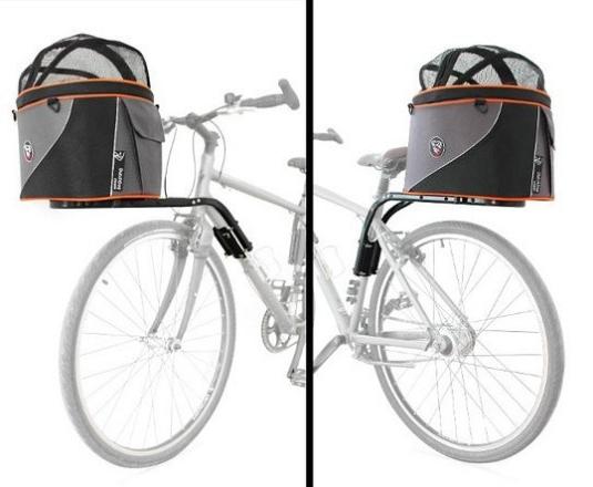 DoggyRide Draagtas Cocoon Antraciet/Zwart XL