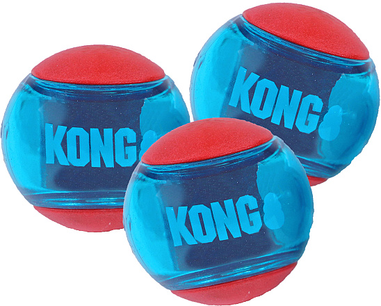 Kong Squeez Action bal 3 st